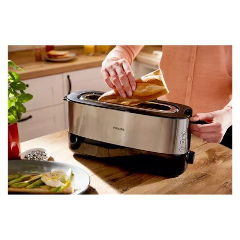 Philips | HD2692/90 Viva Collection | Toaster | Power 950 W | Number of slots 2 | Housing material Metal/Plastic | Black - 5